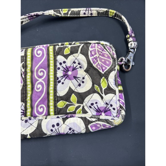 Vera‎ Bradley Wristlet Wallet Plum Petals - Picture 7 of 9